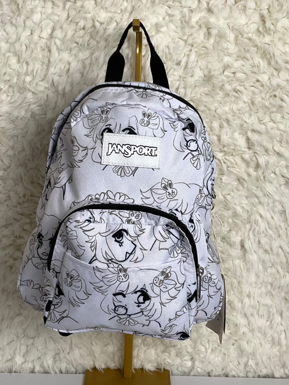 JANSPORT SUPER BREAK HALF PINT MANGA MOOD MINI BACKPACK~NEW WITH TAGS!